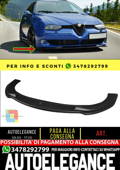 🔥SPACCALEGNA ANTERIORE V.1 ALFA ROMEO 156 GTA🔥