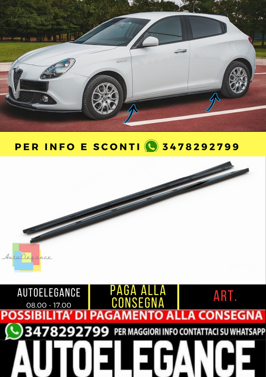 🔥Minigonne Laterali Diffusori V.2 Alfa Romeo Giulietta🔥