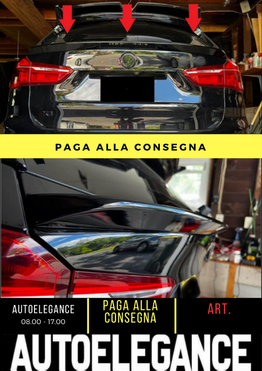 💕 REAR SPOILER SUITABLE FOR BMW X1 F48 F49 GLOSSY BLACK 💕