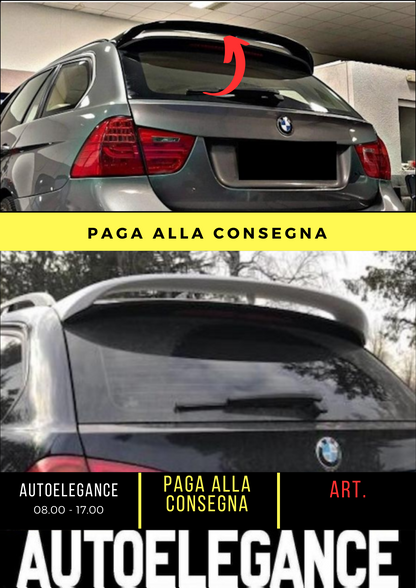 💕 SPOILER POSTERIORE ADATTO PER BMW 3 E91 NERO 💕
