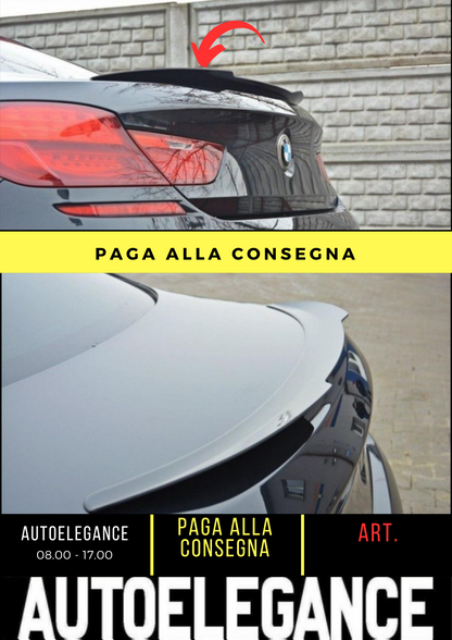 💕 REAR SPOILER SUITABLE FOR BMW 6 F06 BLACK 💕