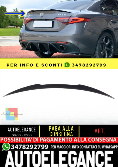😊Tappo Spoiler Alfa Romeo Giulia😊