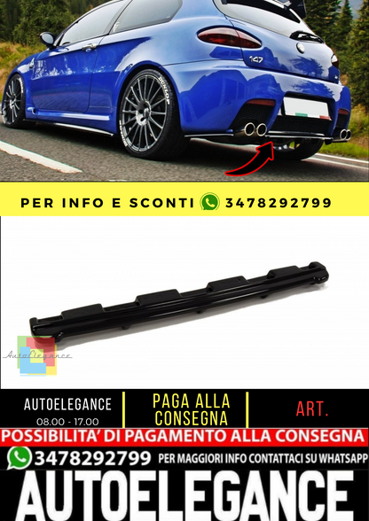 🔥Splitter posteriore ALFA ROMEO 147 GTA (con barre verticali)🔥