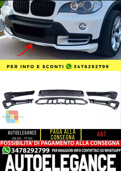 🔥Kit spoiler aerodinamico Performance Paraurti posteriore per BMW X5 E70 07-10🔥