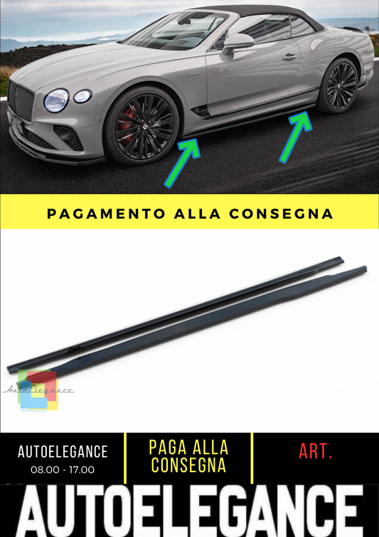 ✨Minigonne Laterali Diffusori Bentley Continental GT Mk3✨