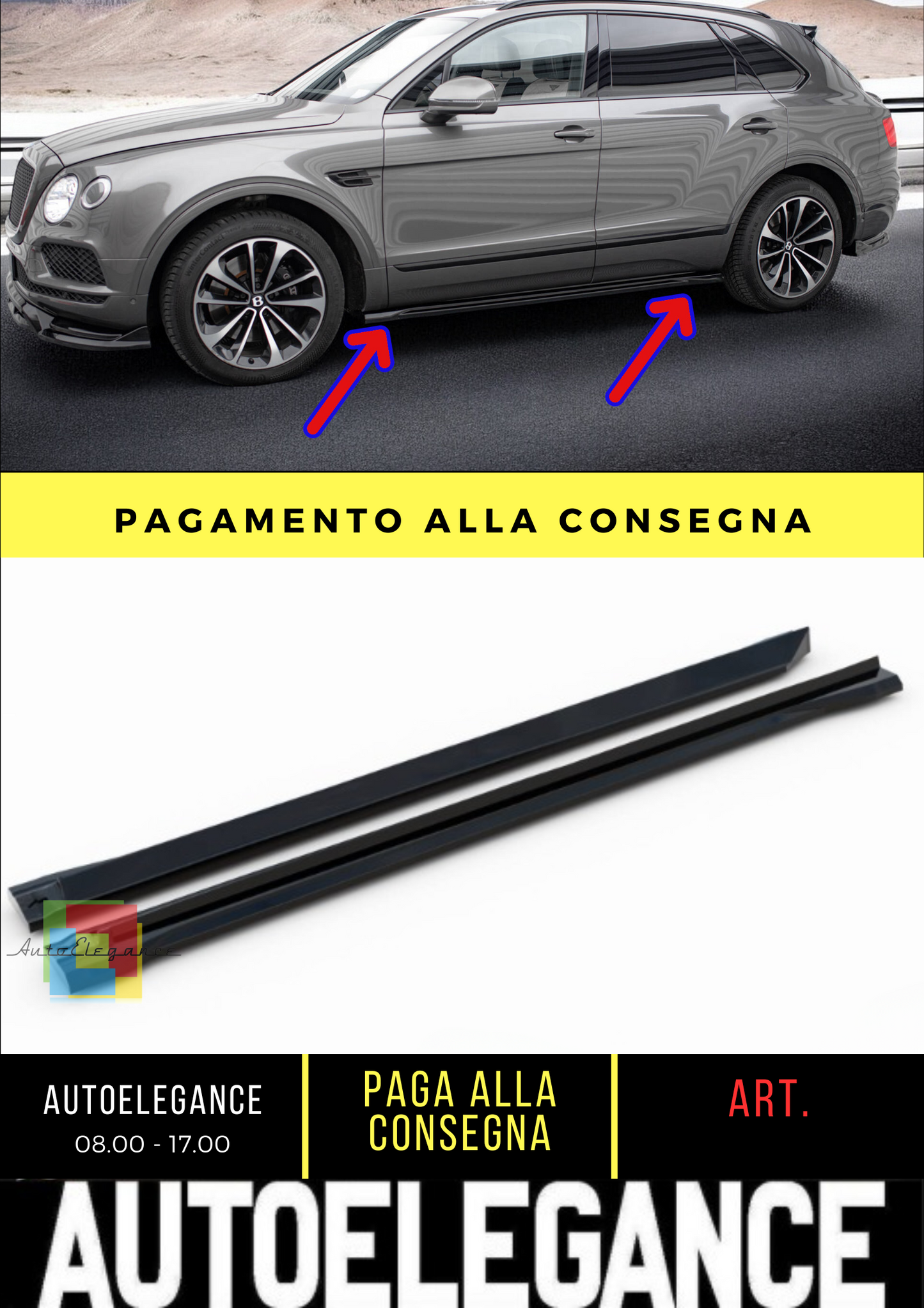 ✨Set di spaccalegna Bentley Bentayga Mk1✨
