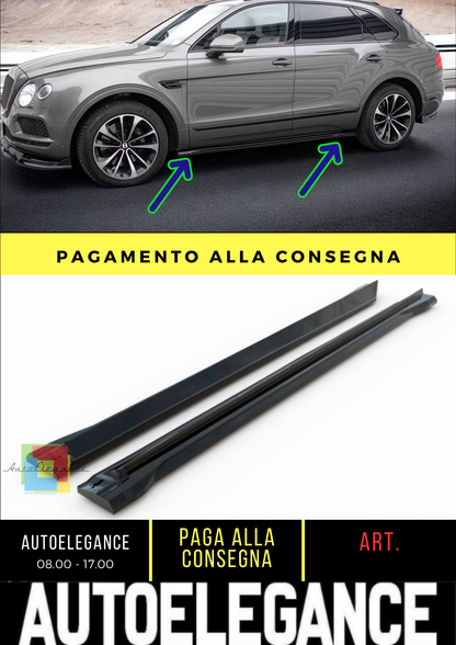 ✨Minigonne Laterali Diffusori Bentley Bentayga Mk1✨