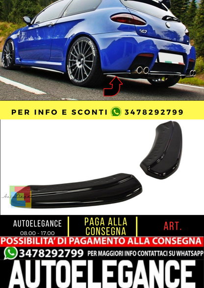 🔥SPLITTER LATERALI POSTERIORI ALFA ROMEO 147 GTA🔥