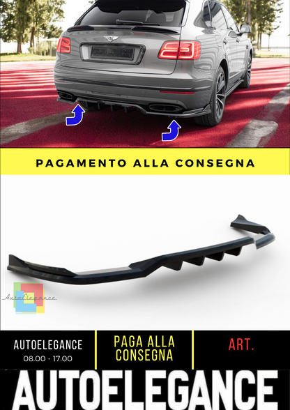 ✨Splitter posteriore (con barre verticali) Bentley Bentayga Mk1✨