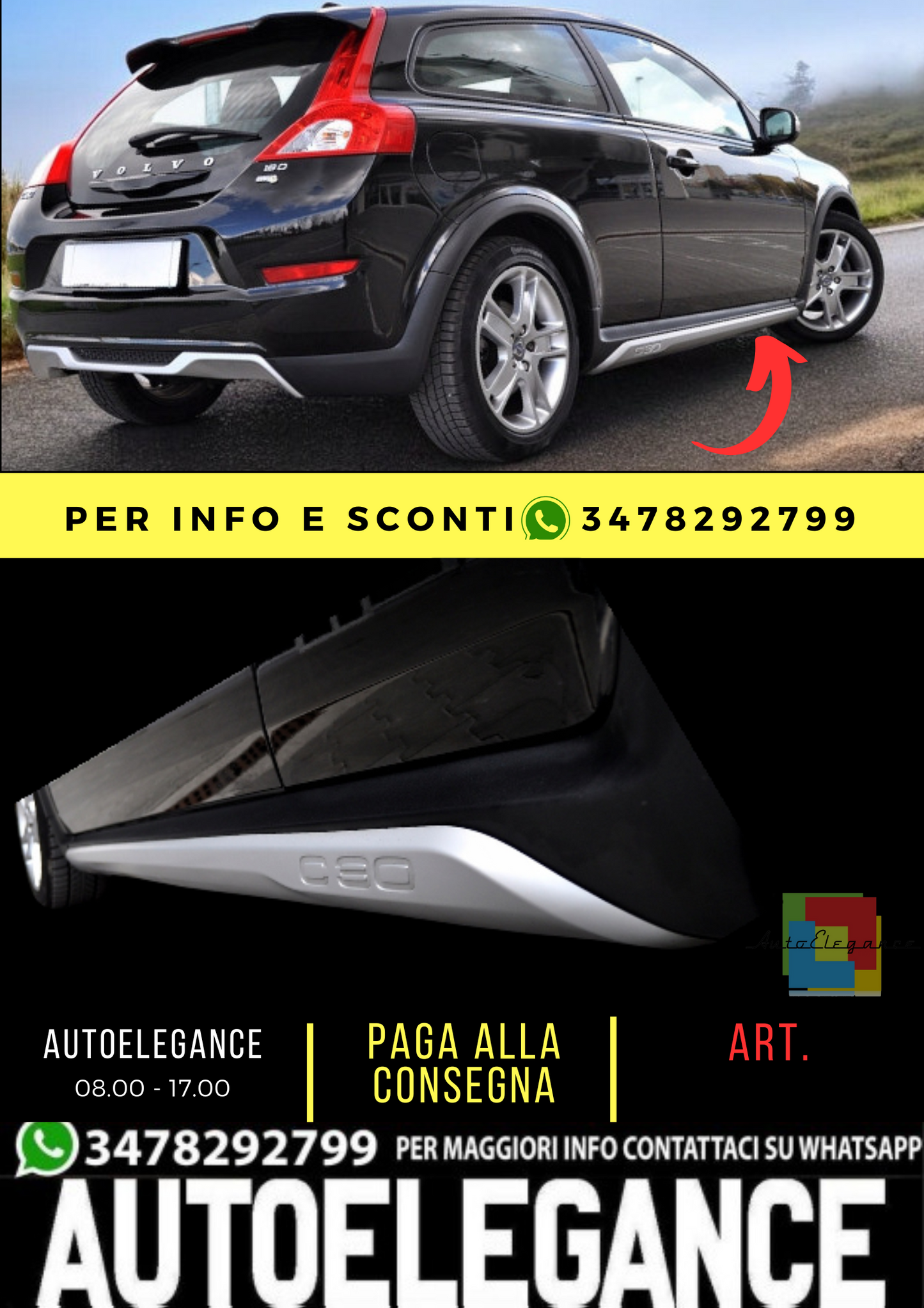 💕SKIRT SUITABLE FOR VOLVO C30 💕