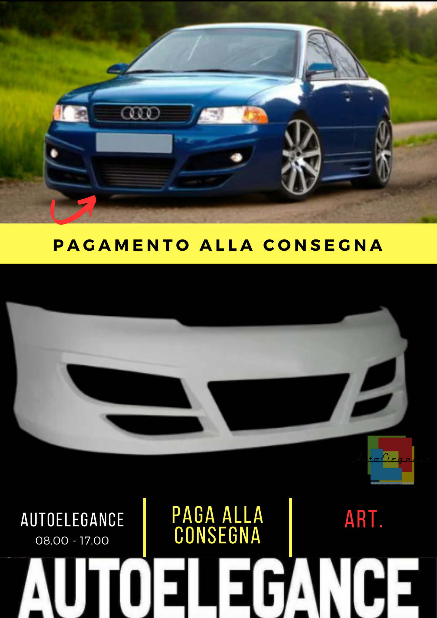 😍FRONT BUMPER SUITABLE FOR AUDI A4 B5 😍