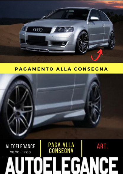 😍SIDE SKIRTS SUITABLE FOR AUDI A3 8P😍