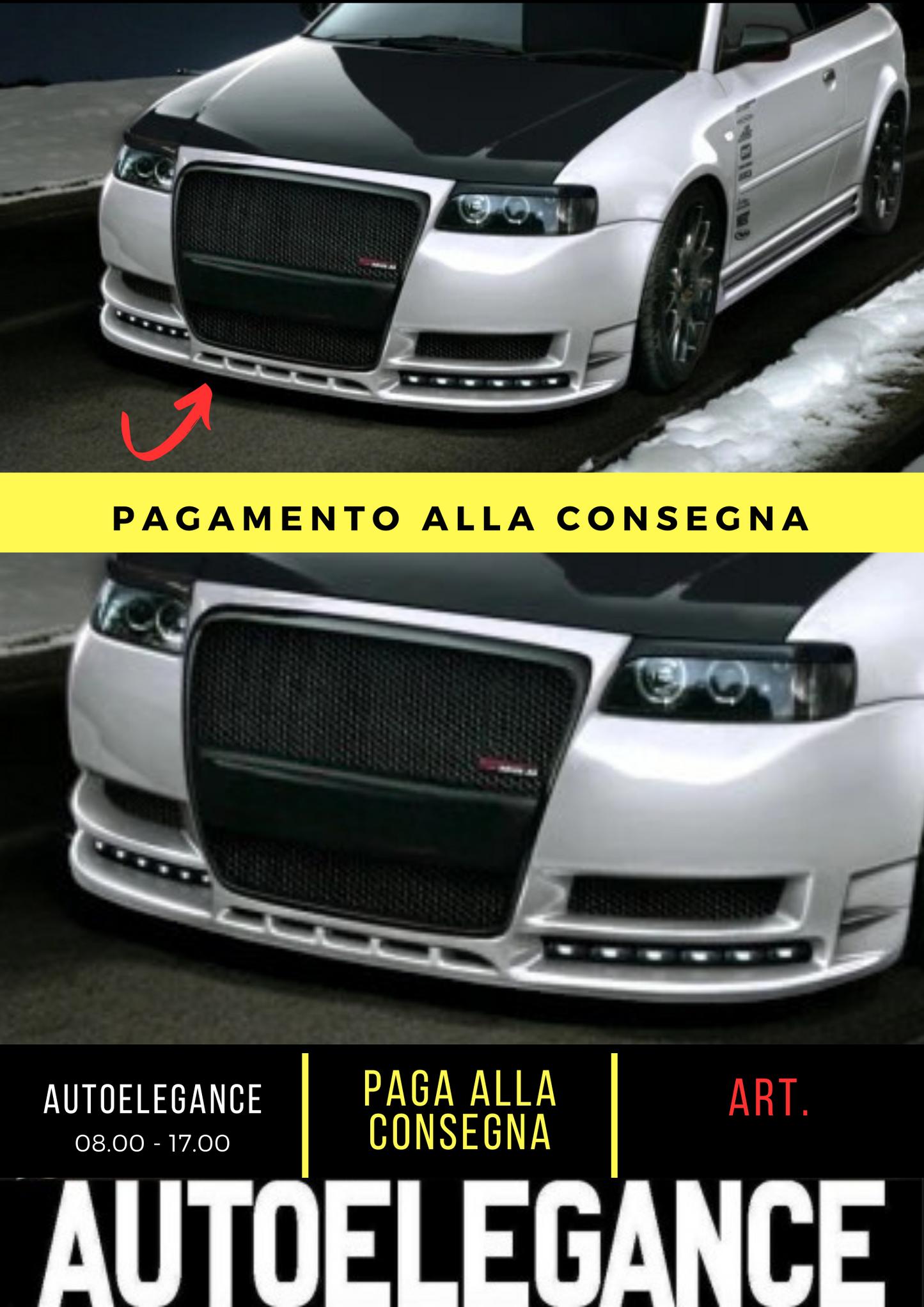 😍FRONT BUMPER SUITABLE FOR AUDI A3 8L 😍