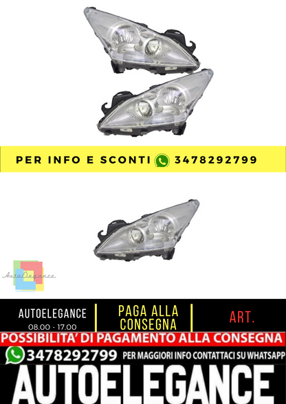 🔥Set fari per Peugeot 3008 5008 2009-2013 H7 H7 luce di marcia diurna alogena🔥