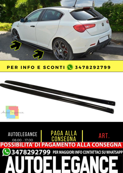✨MINIGONNE LATERALI DIFFUSORI V.1 Alfa Romeo Giulietta✨