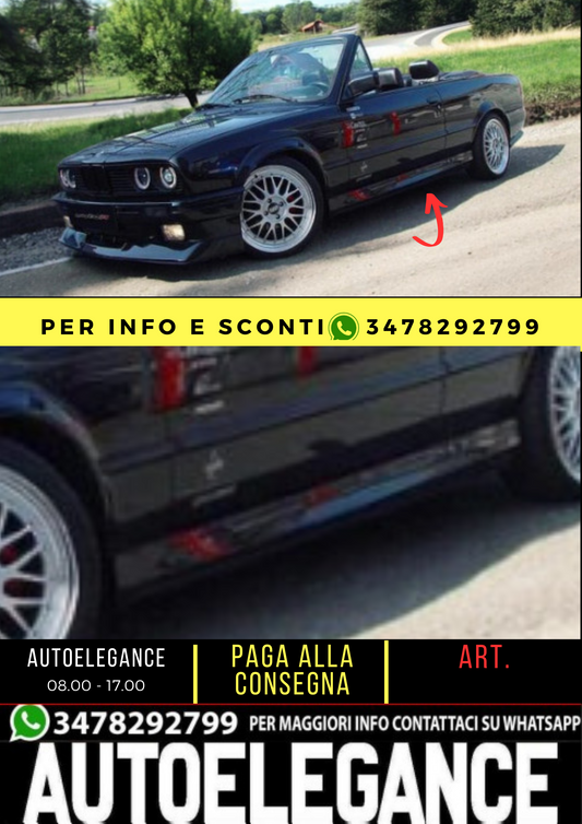 💕SIDE SKIRTS SUITABLE FOR BMW E30 💕