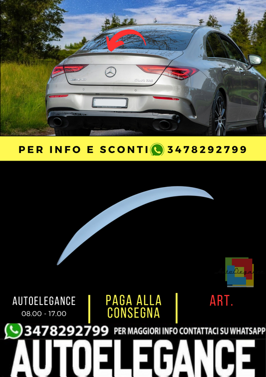 💕SPOILER SUITABLE FOR MERCEDES CLA C118 AMG 💕