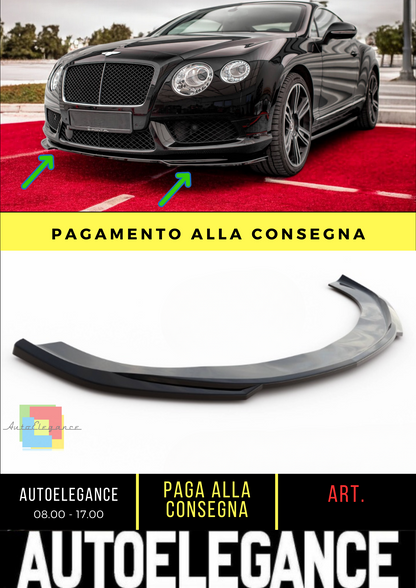 ✨Splitter anteriore V.1 Bentley Continental GT V8 S Mk2✨