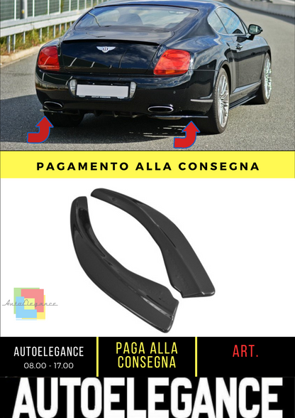 ✨SPLITTER LATERALI POSTERIORI BENTLEY CONTINENTAL GT✨