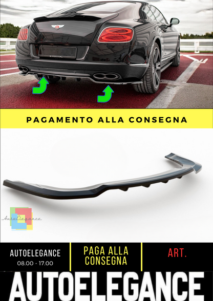 ✨Splitter posteriore (con barre verticali) Bentley Continental GT V8 S Mk2✨