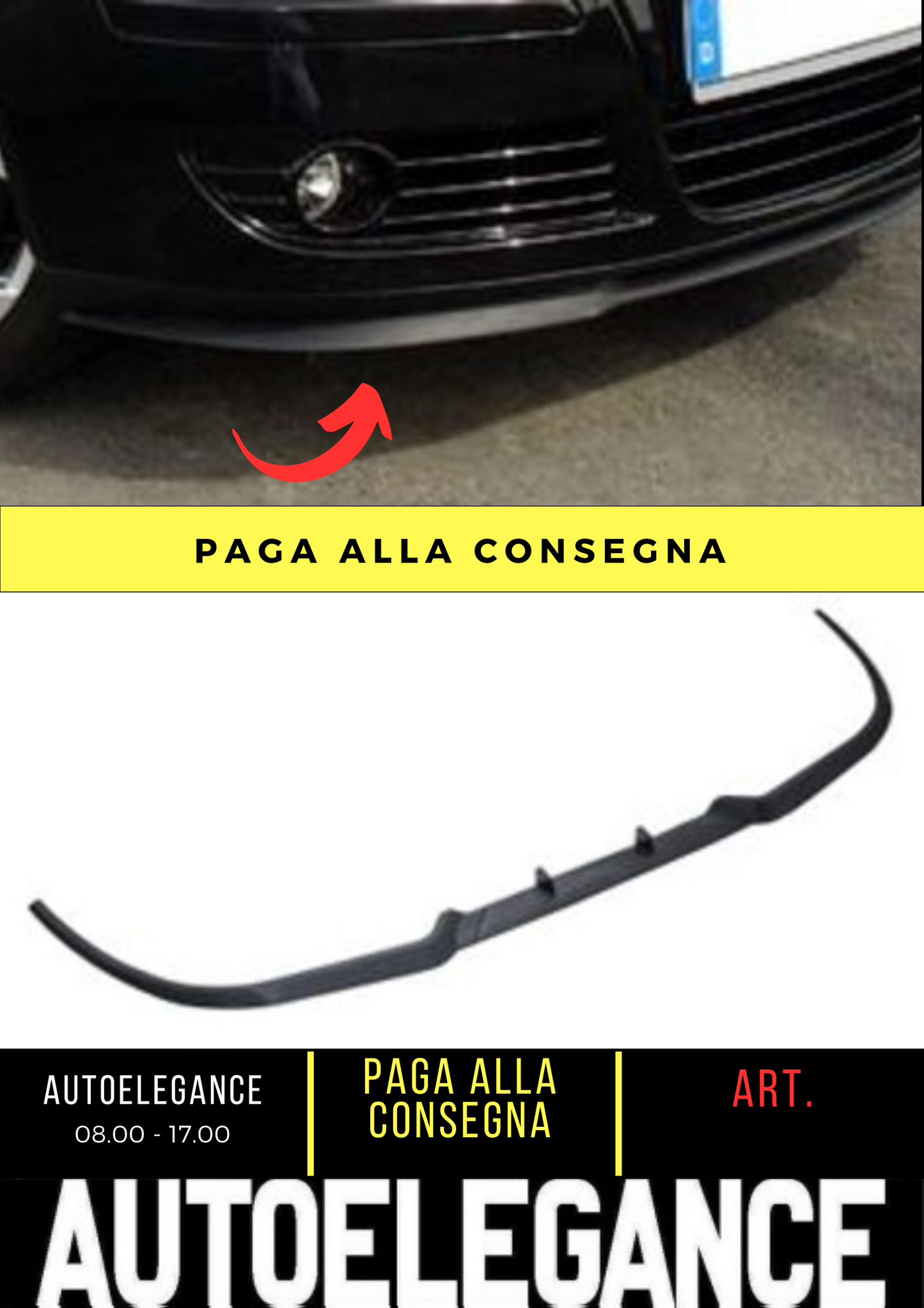 💕FRONT SPLITTER SUITABLE FOR VW POLO 9N3 MK4 💕