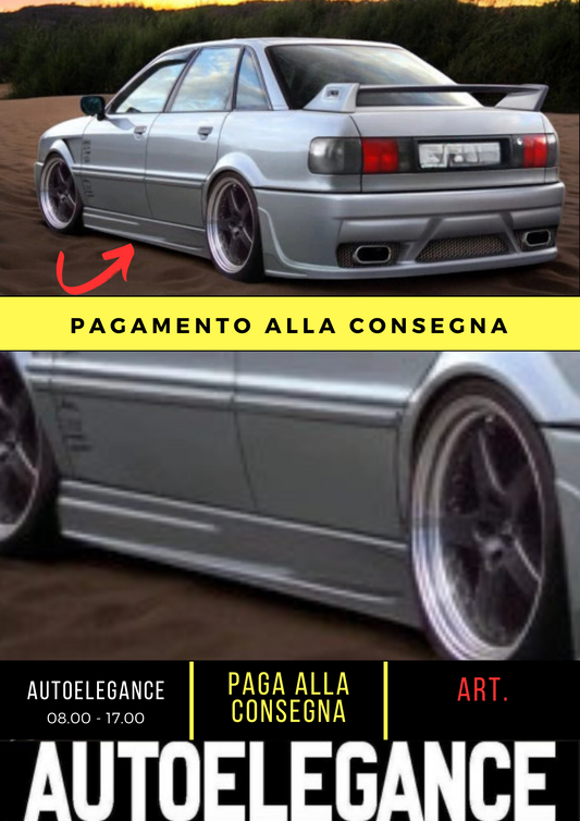 😍 MINIGONNE LATERALI ADATTO PER AUDI 80 😍