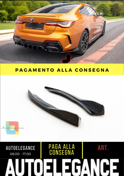 ⭐Splitter Laterali Posteriori V.6 BMW 4 M440i G22 / G23 / G22 Facelift / G23 ⭐