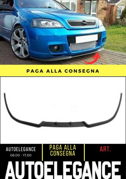 💕SPLITTER ANTERIORE ADATTO PER OPEL ASTRA G MK4💕