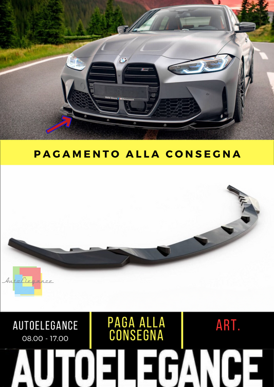 ⭐Splitter anteriore V.1 BMW M3 Berlina / Touring G80 / G81⭐