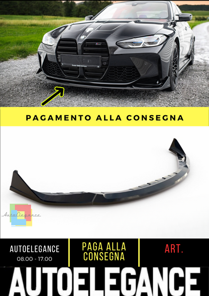⭐Splitter anteriore V.4 CSL Look BMW M3 Berlina / Touring G80 / G81⭐
