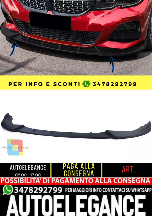 🔥Labbro dello spoiler anteriore ad alte prestazioni in ABS per BMW Serie 3🔥