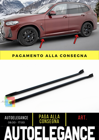 ⭐Minigonne Laterali Diffusori BMW iX3 M-Pack G08 Facelift ⭐