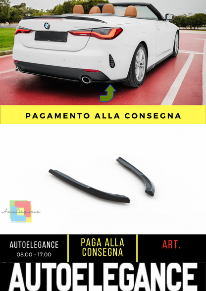 ⭐Splitter Laterali Posteriori BMW 4 Coupe / Cabrio G22 / G23⭐