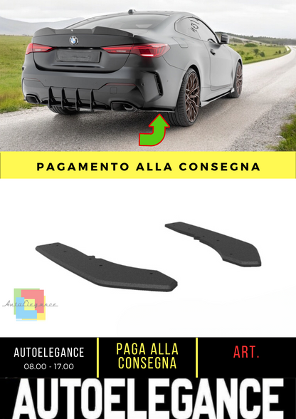 ⭐Splitter Laterali Posteriori Street Pro BMW M440i G22 / G23 / G22 Facelift ⭐