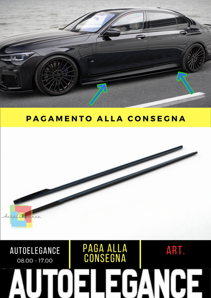 ⭐Minigonne Laterali Diffusori V.2 per BMW 7 Long M-Pack G12⭐