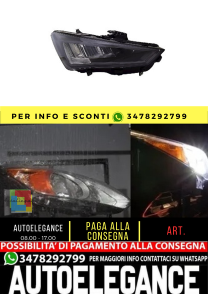 🔥Faro destro per SeatLeon4KL dal 2019 Luce di marcia diurna con attuatore LED LWR🔥