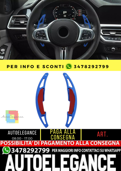 🔥Paddle cambio in alluminio blu adatti per BMW X5M F85 X6M F86 14-19🔥