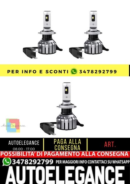 🔥Lampade retrofit OSRAM Night Breaker H7LED GEN2 + adattatore per VW Touran 1T2006