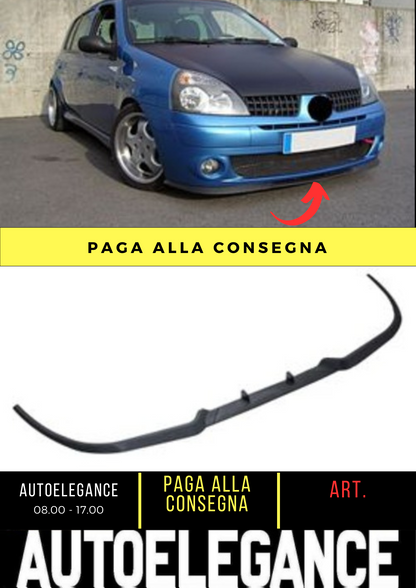 💕SPLITTER ANTERIORE ADATTO PER RENAULT CLIO MK2 MK3💕