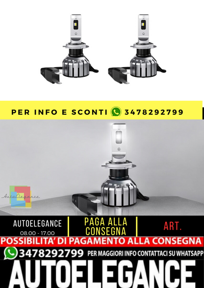 🔥OSRAM NIGHT BREAKER H7LED GEN2+230%Next Generation 6000K omologato🔥