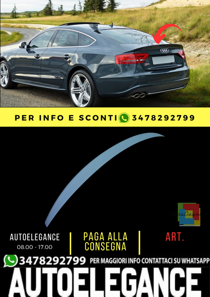 💕SPOILER ADATTO PER AUDI A5 S5 8T SPORTBACK 💕