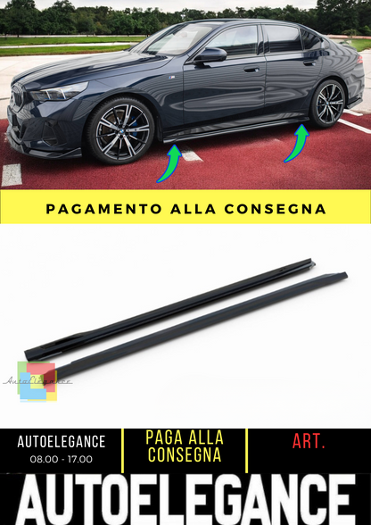 ⭐Minigonne Laterali Diffusori V.1 BMW 5 M-Pack G60⭐