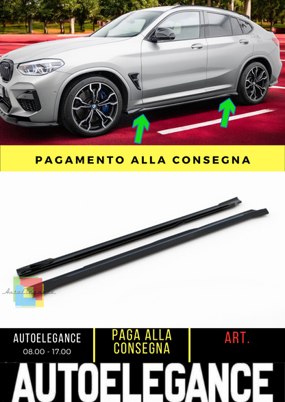 ✨Minigonne Laterali Diffusori BMW X4 M F98✨