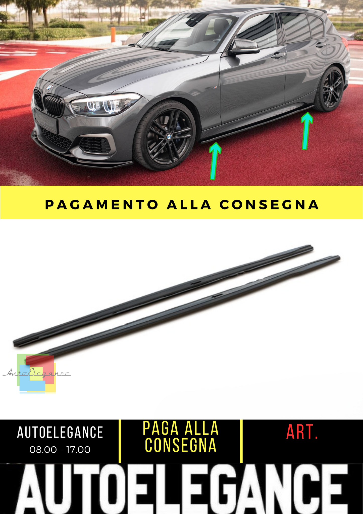 ✨Set di splitter BMW M140i F20 Facelift✨