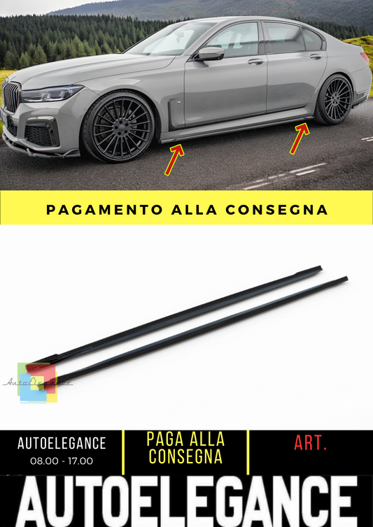 ✨Minigonne Laterali Diffusori V.2 BMW 7 M-Pack G11✨