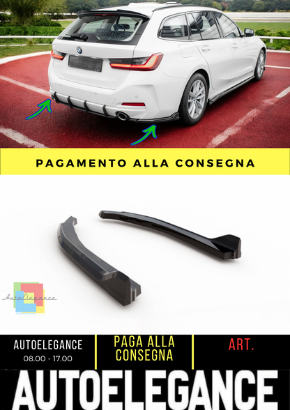 ⭐Splitter Laterali Posteriori BMW 3 Berlina / Touring G20 / G21 Facelift⭐