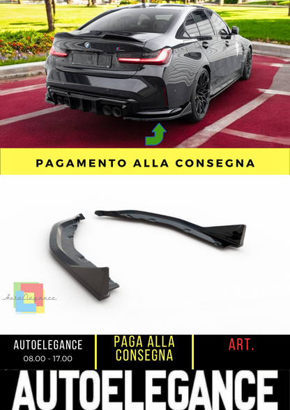 🔥Splitter Laterali Posteriori V.6 CSL (Per Mantovana Posteriore v.1) BMW M3🔥