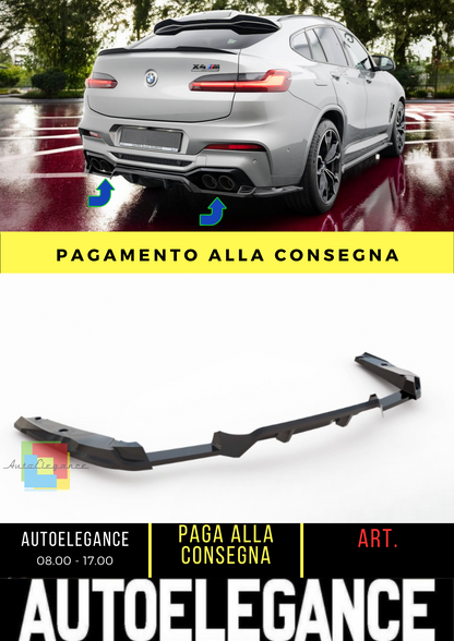 ✨Splitter posteriore (con barre verticali) BMW X4 M F98✨