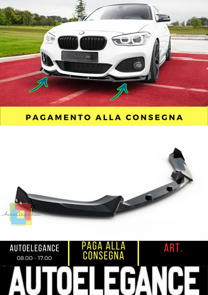 ✨Front Splitter V.5 + Flaps BMW 1 M-Pack / M140i F20 Facelift ✨