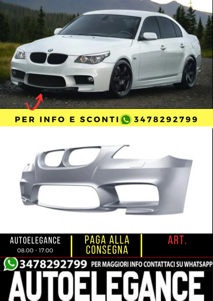 💕PARAURTI ANTERIORE ADATTO PER BMW E60 💕